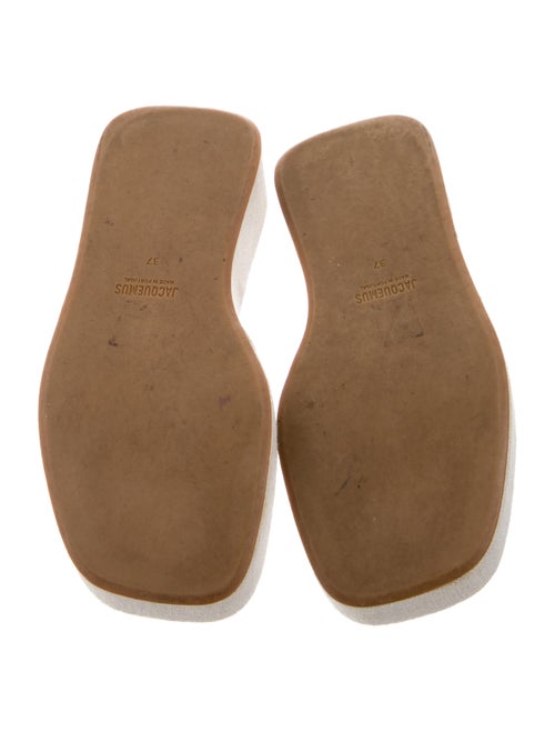 Jacquemus Canvas Flip Flops