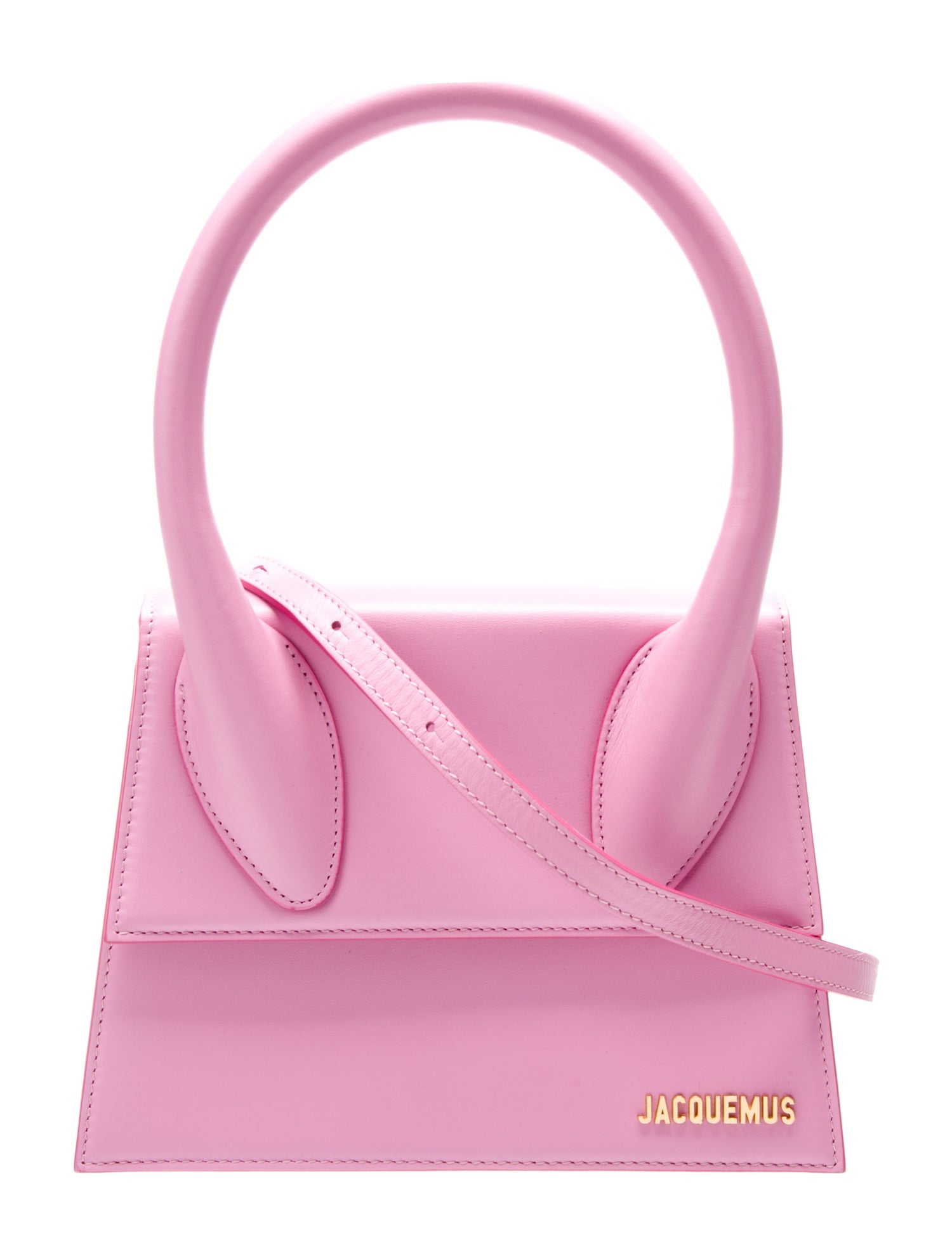 Jacquemus Leather Top Handle Bag