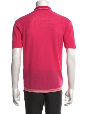 Jacquemus Collar Short Sleeve Polo Shirt