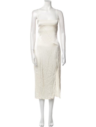 Jacquemus Square Neckline Midi Length Dress