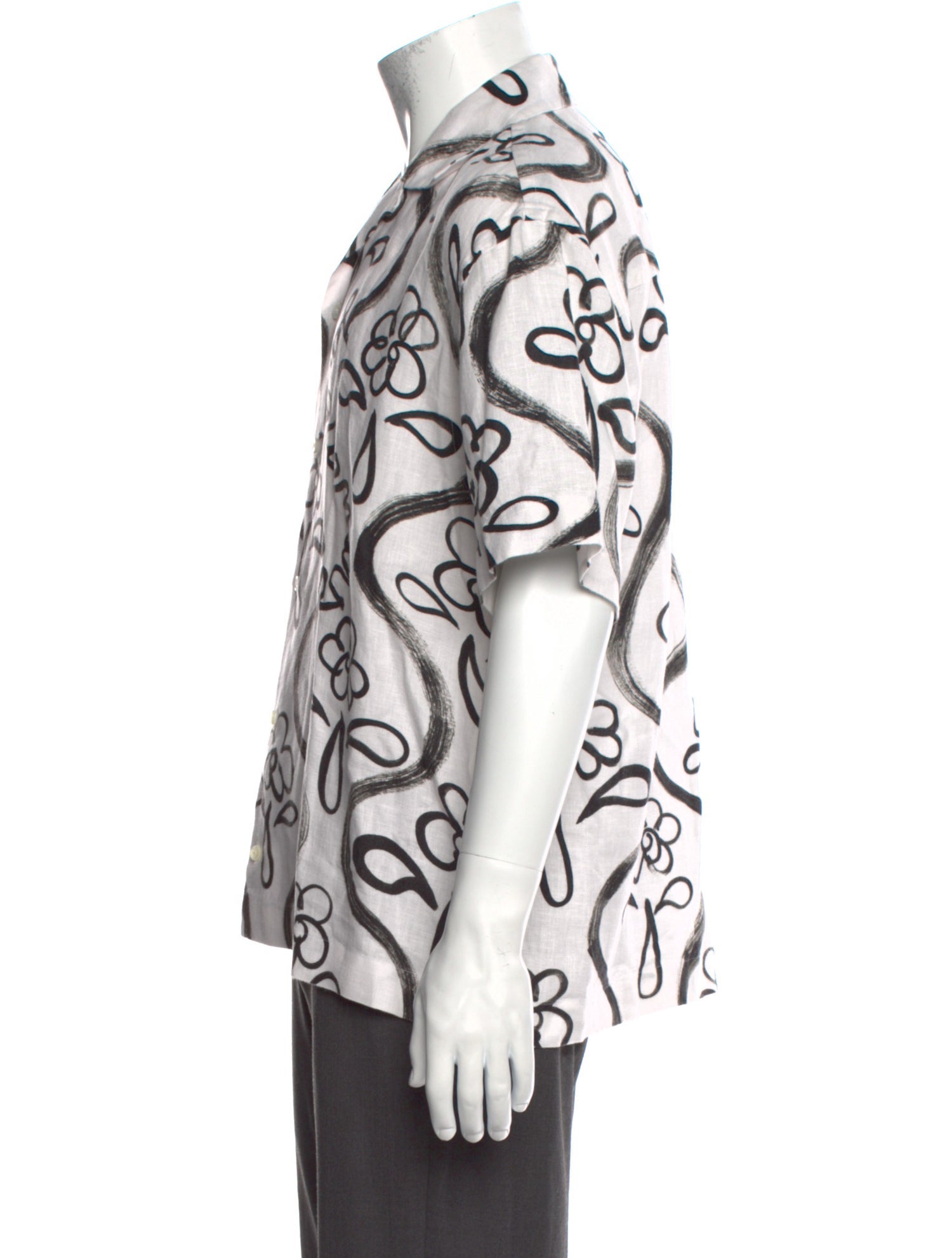 Jacquemus Linen Printed Shirt