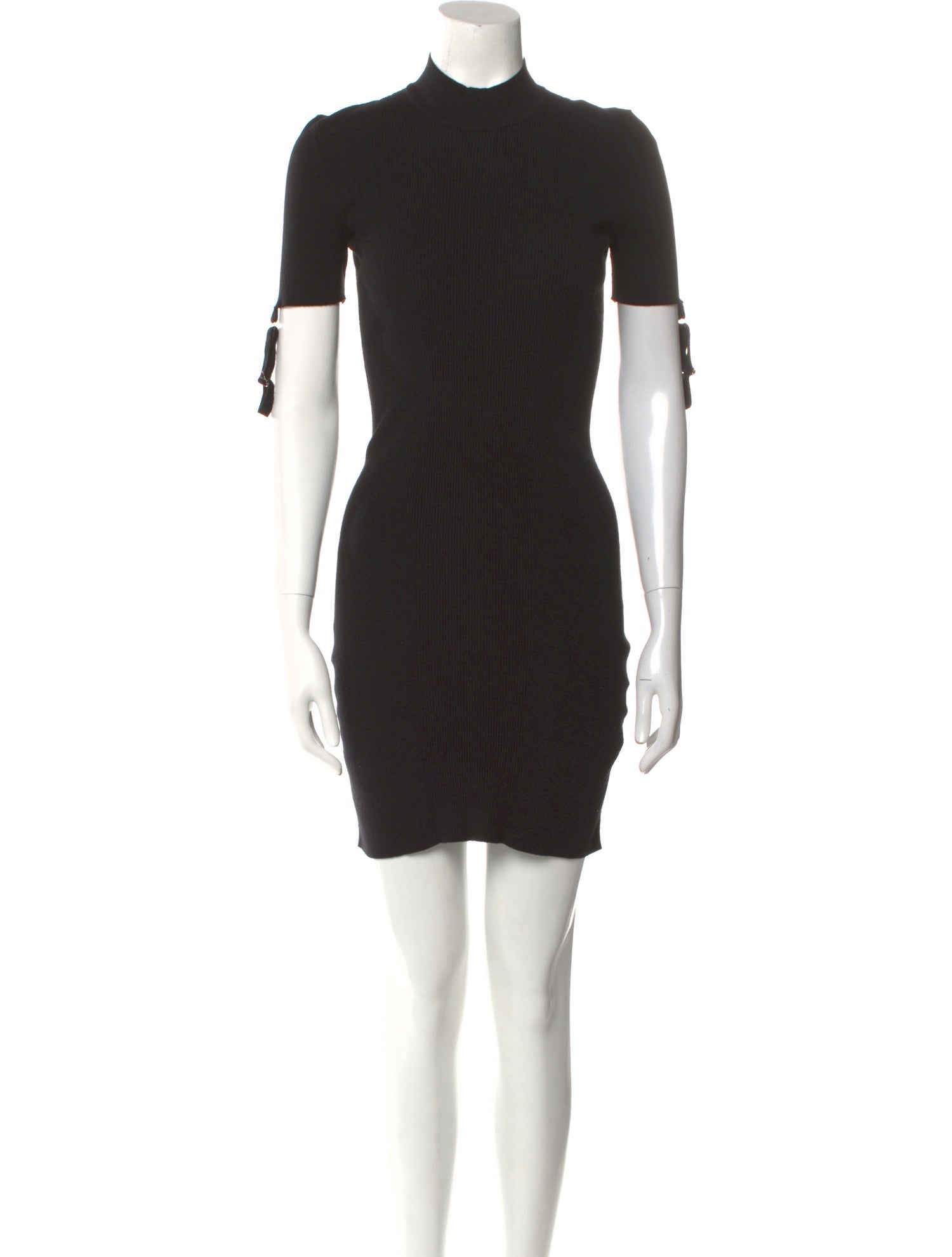 Jacquemus Mock Neck Mini Dress