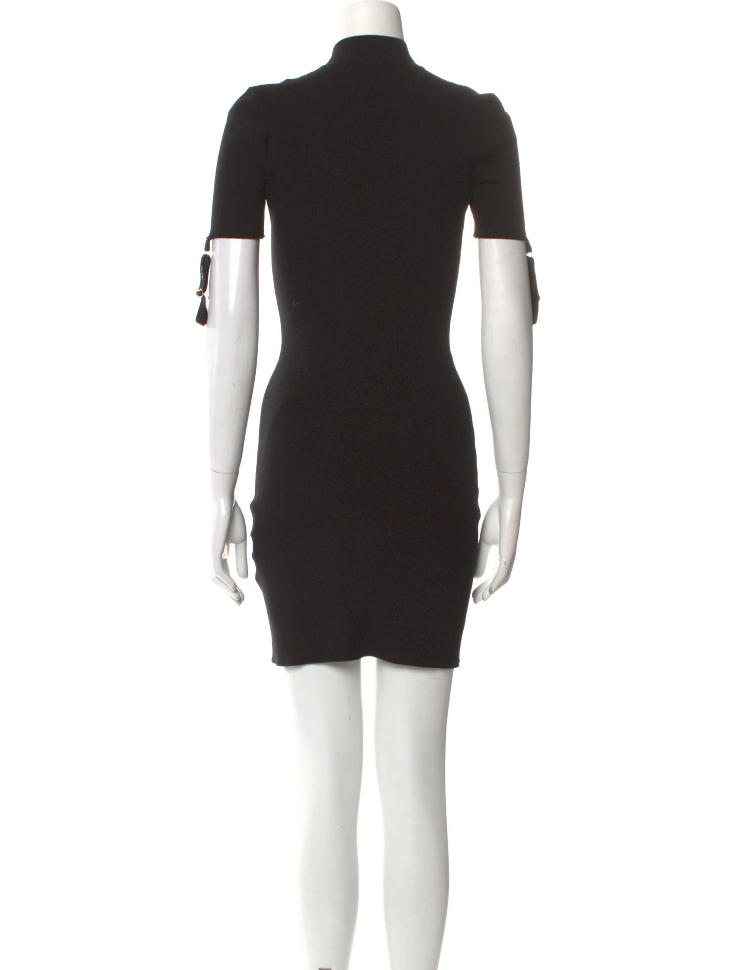 Jacquemus Mock Neck Mini Dress