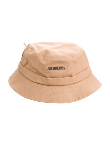 Jacquemus Hats Logo Bucket Hat