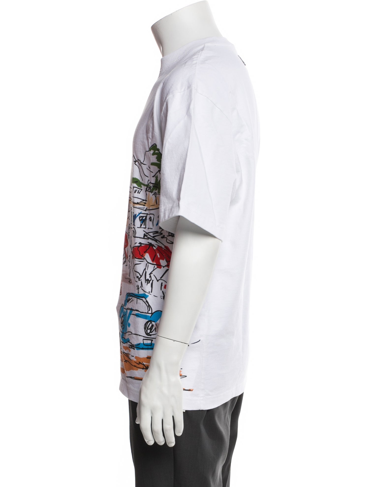 Jacquemus Graphic Print Crew Neck T-Shirt w/ Tags