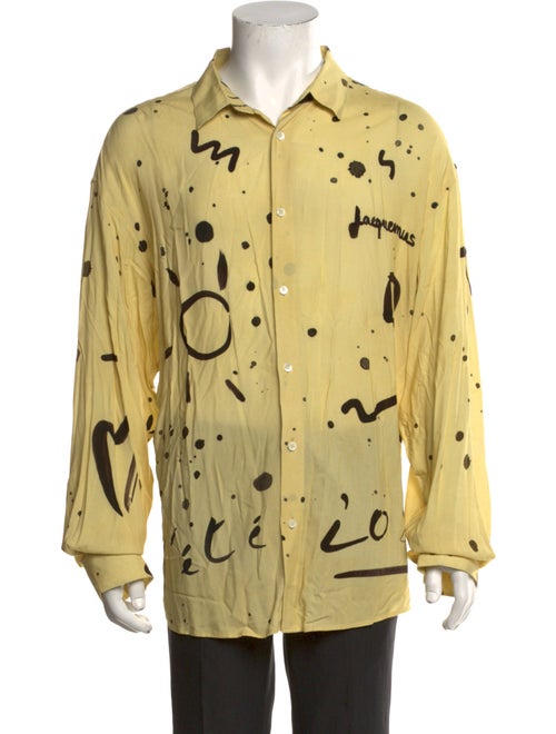 Jacquemus Printed Long Sleeve Shirt