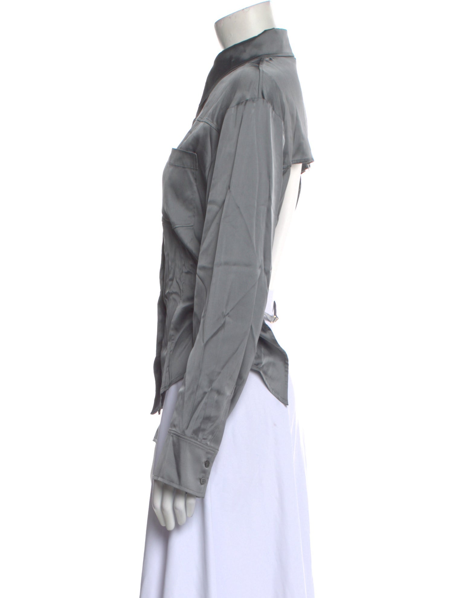 Jacquemus Long Sleeve Button-Up Top