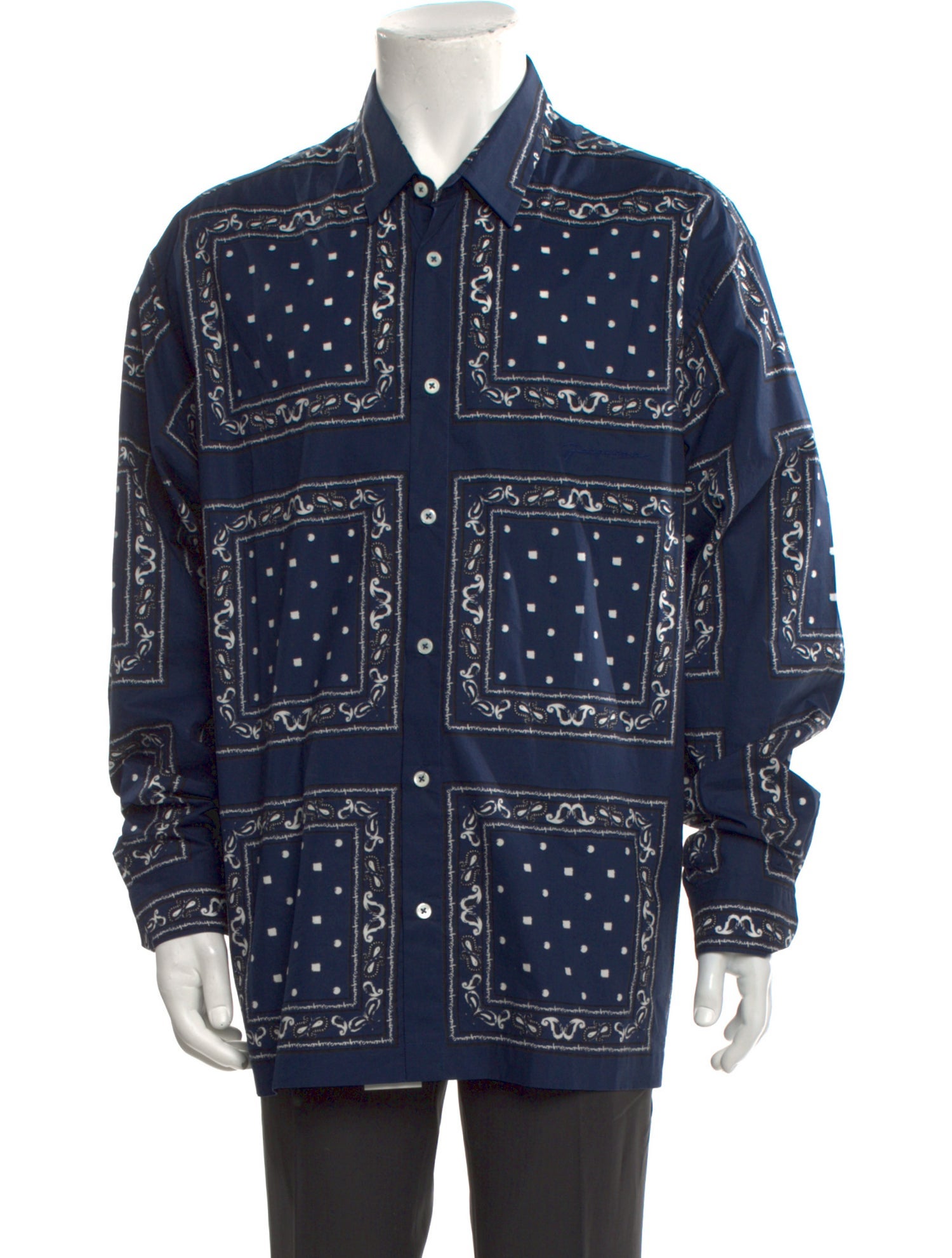 Jacquemus Printed Long Sleeve Shirt