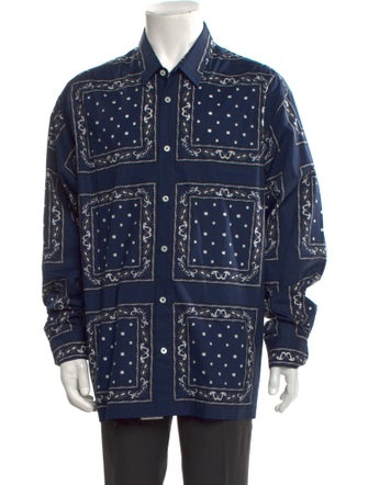 Jacquemus Printed Long Sleeve Shirt