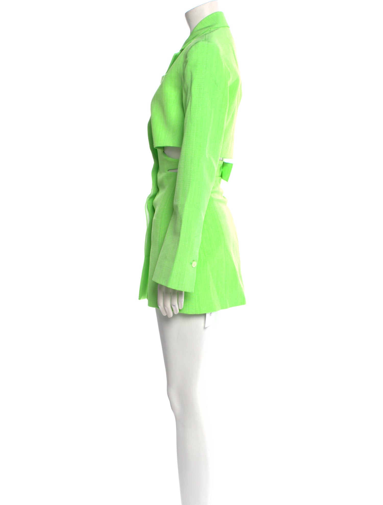 Jacquemus V-Neck Mini Dress