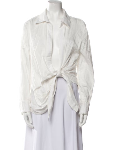 Jacquemus Tops Long Sleeve Blouse XS