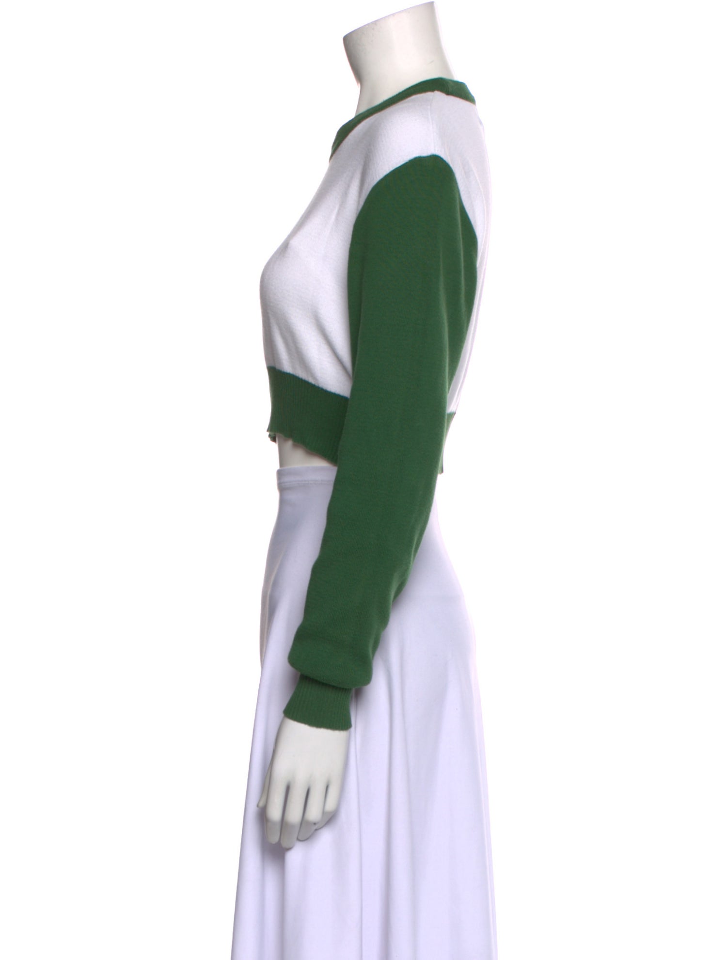 Jacquemus Colorblock Pattern Crew Neck Sweater