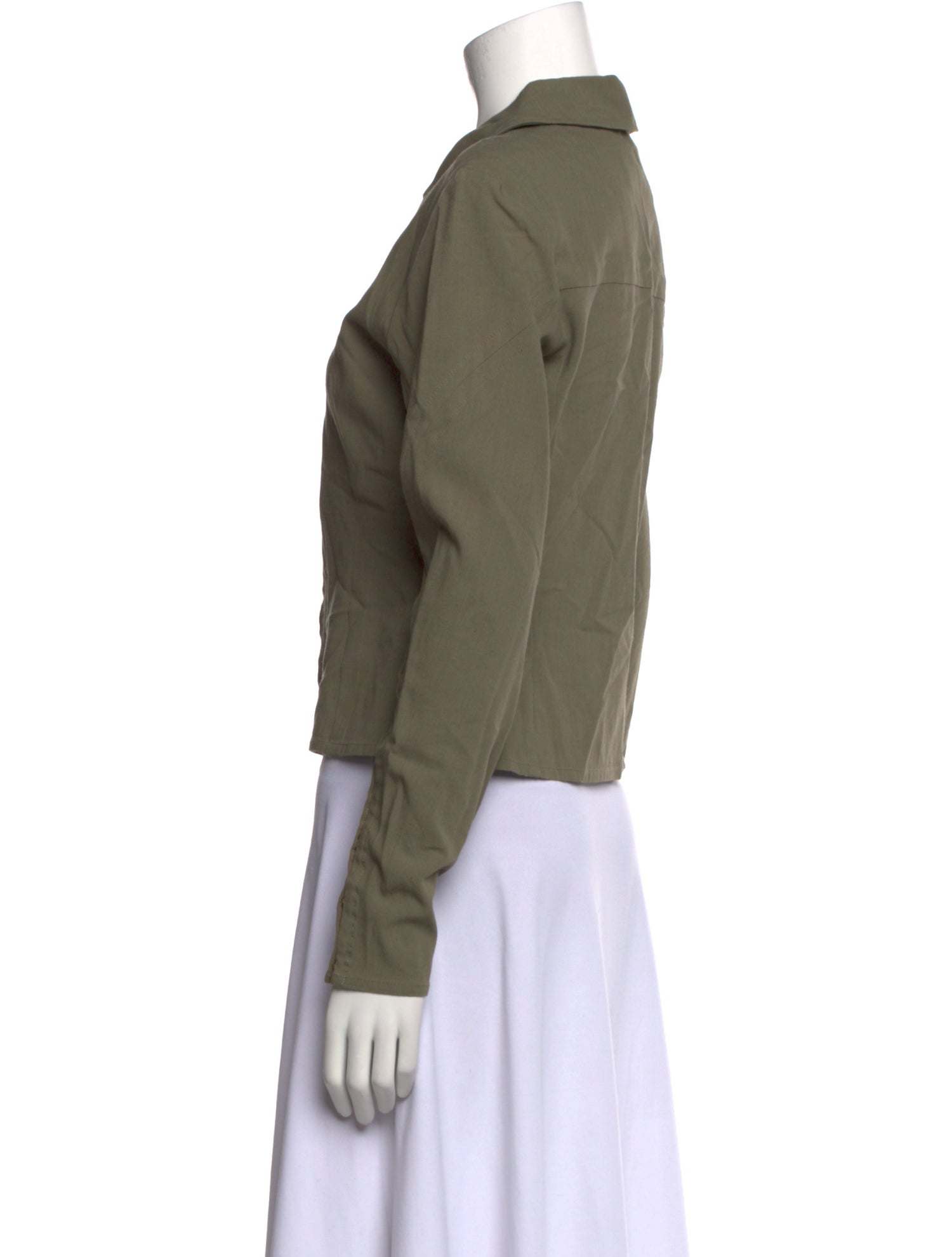 Jacquemus Long Sleeve Button-Up Top