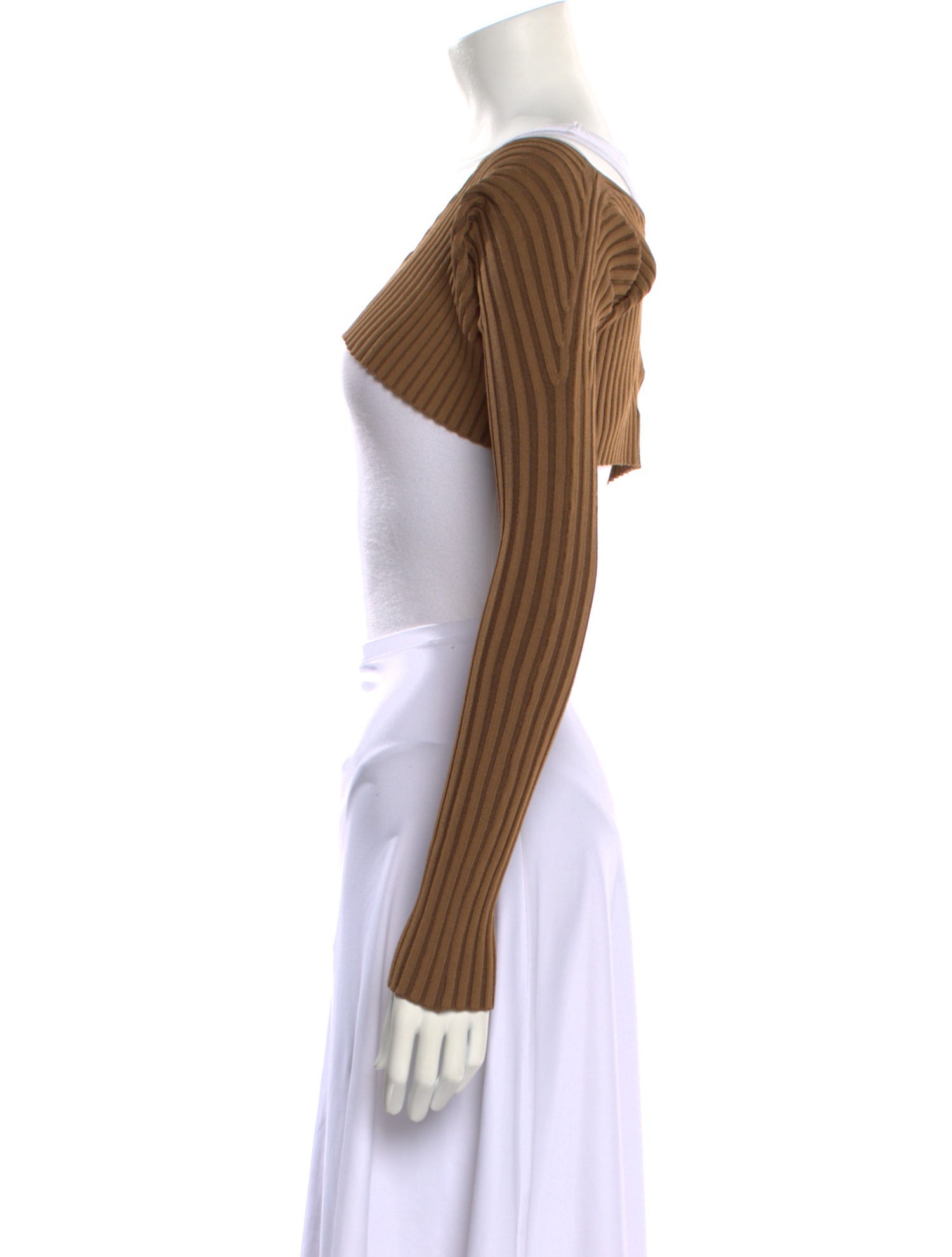 Jacquemus Striped Scoop Neck Sweater