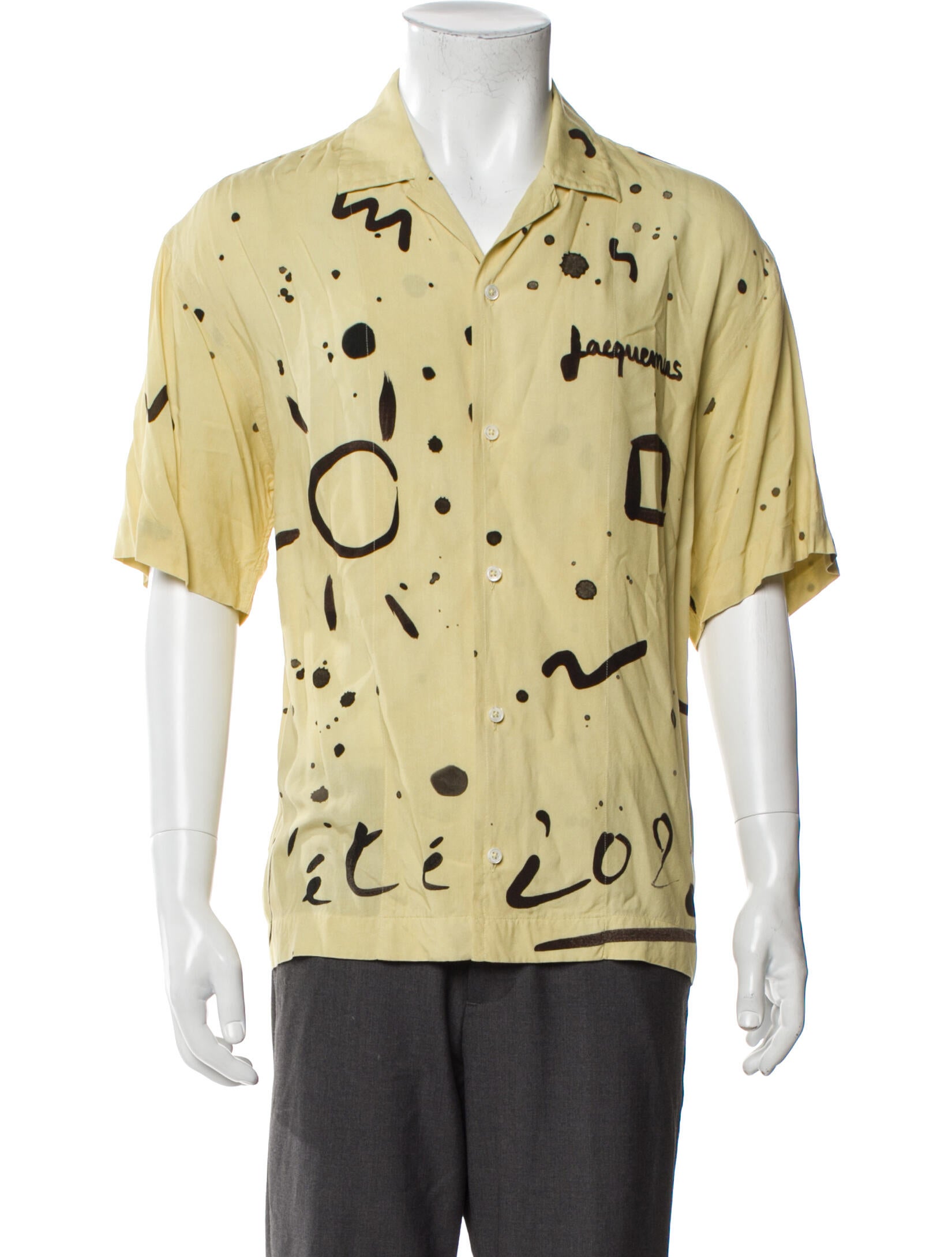 Jacquemus Printed Three-Quarter Sleeve Shirt