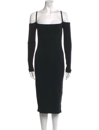 Jacquemus Square Neckline Knee-Length Dress