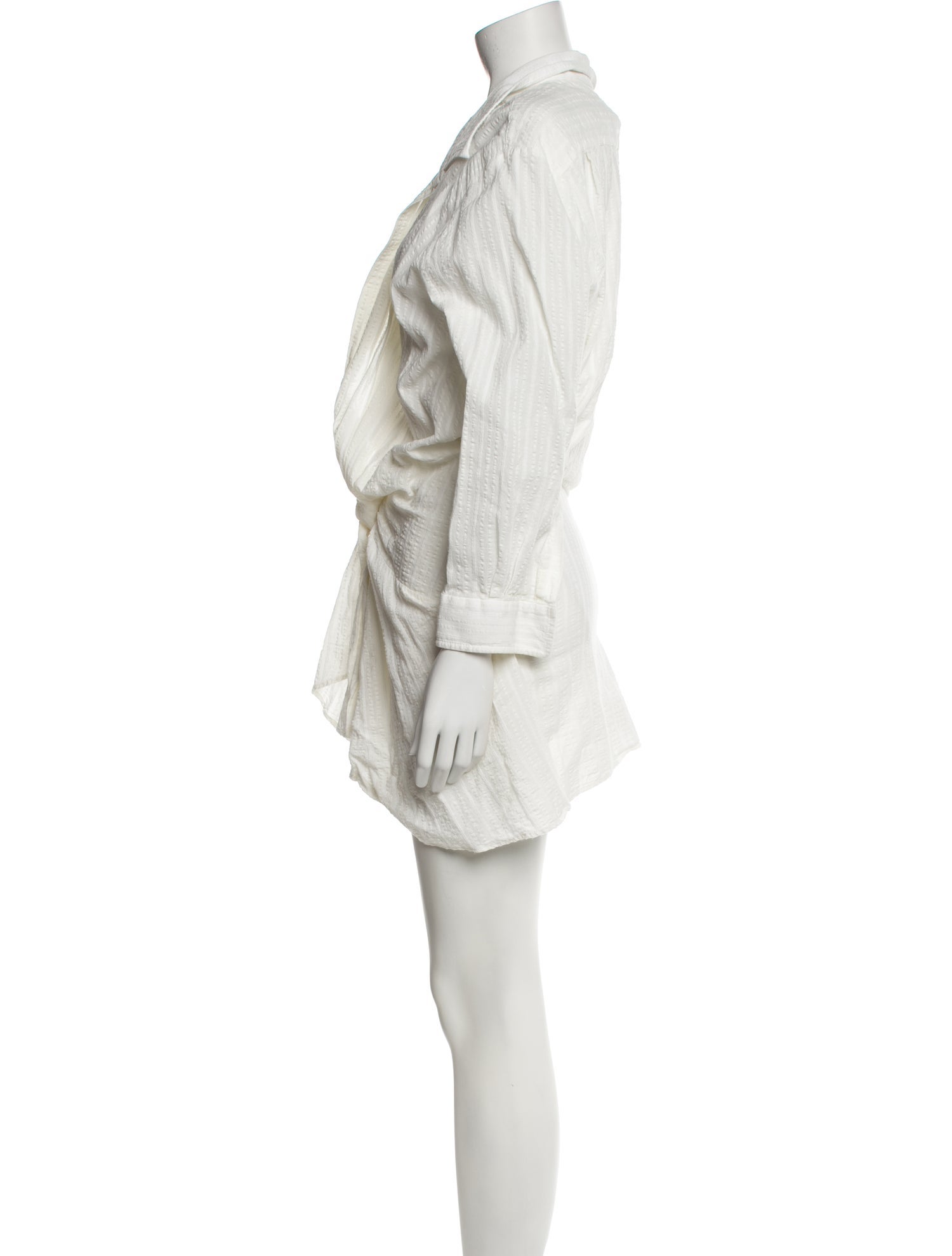 Jacquemus V-Neck Mini Dress