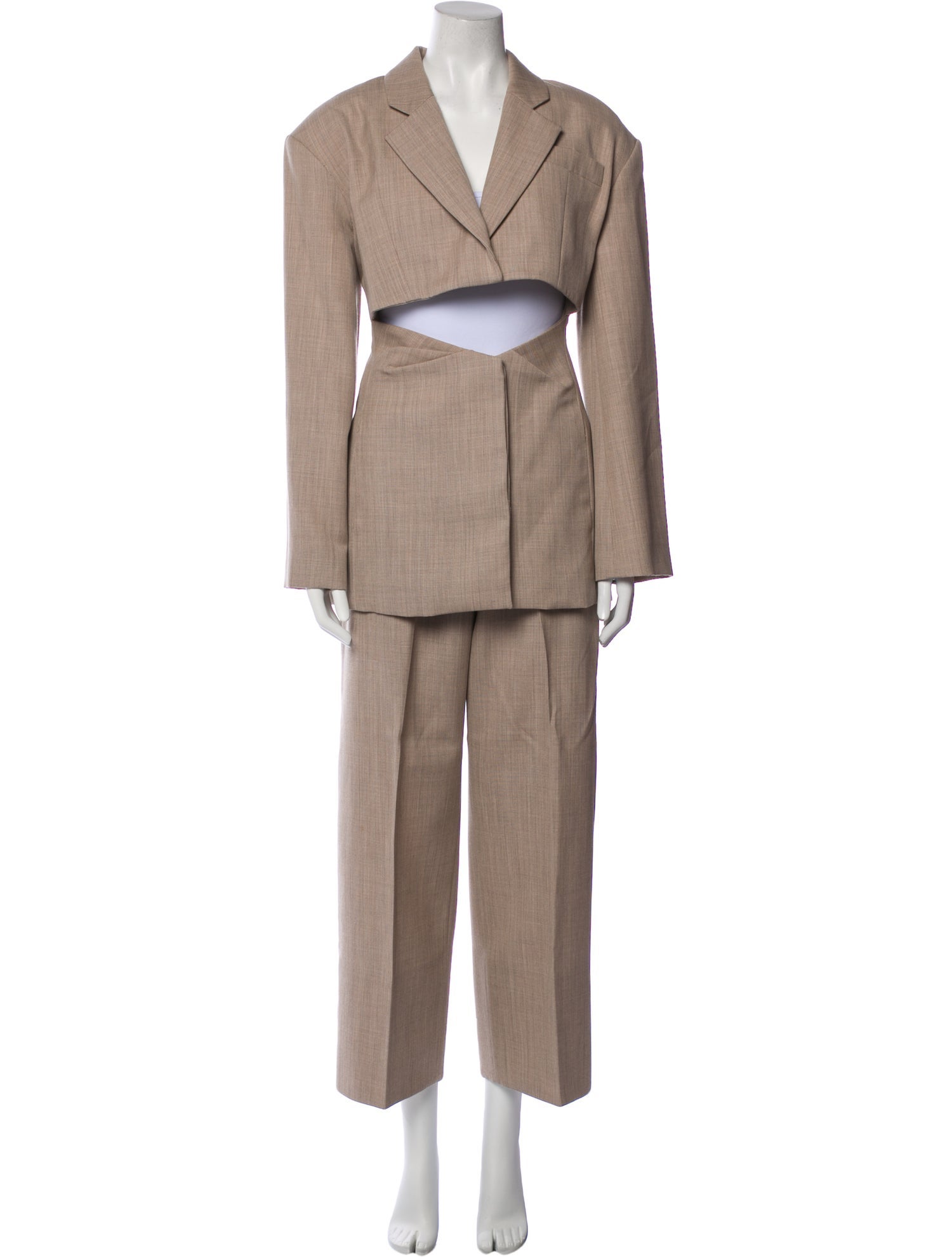 Jacquemus Virgin Wool Pantsuit