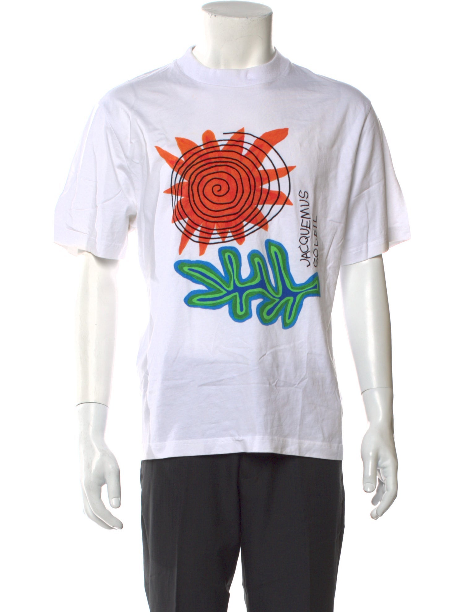 Jacquemus Graphic Print Crew Neck T-Shirt