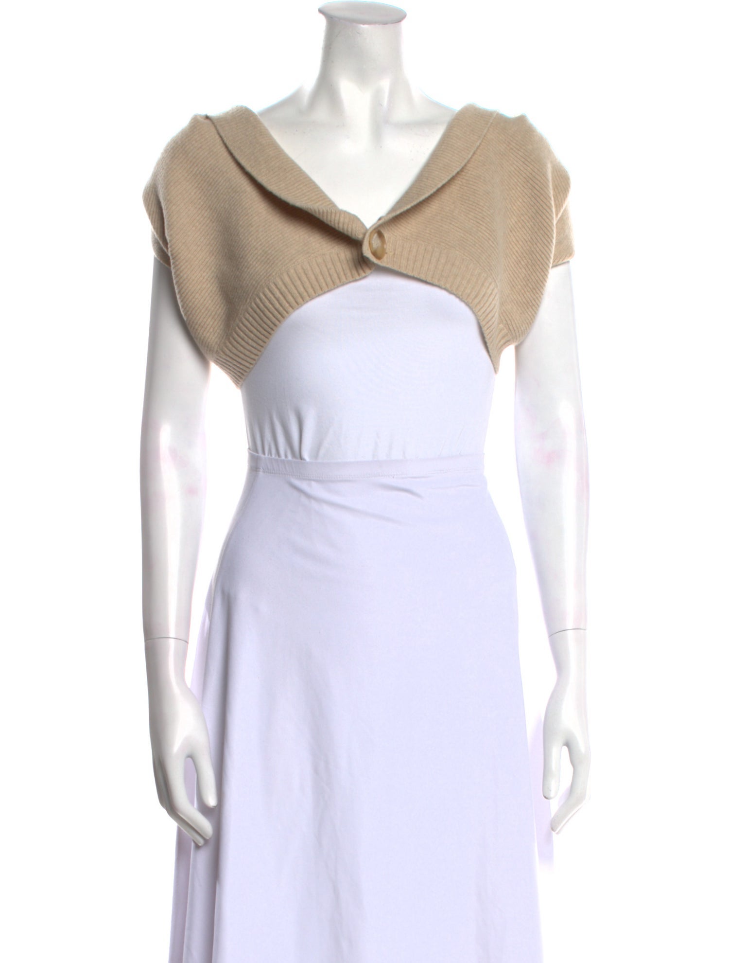 Jacquemus Virgin Wool V-Neck Crop Top