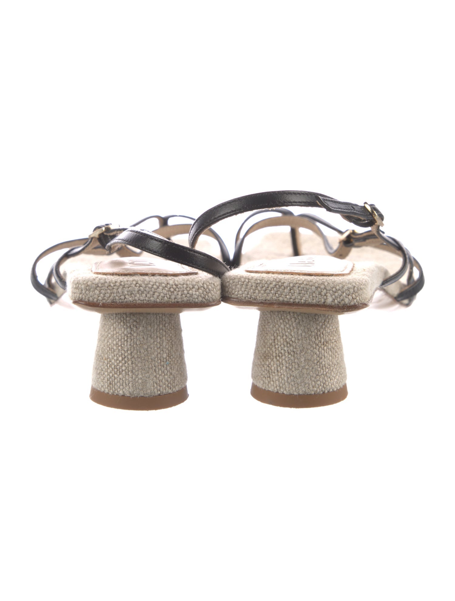 Jacquemus Leather Slingback Sandals