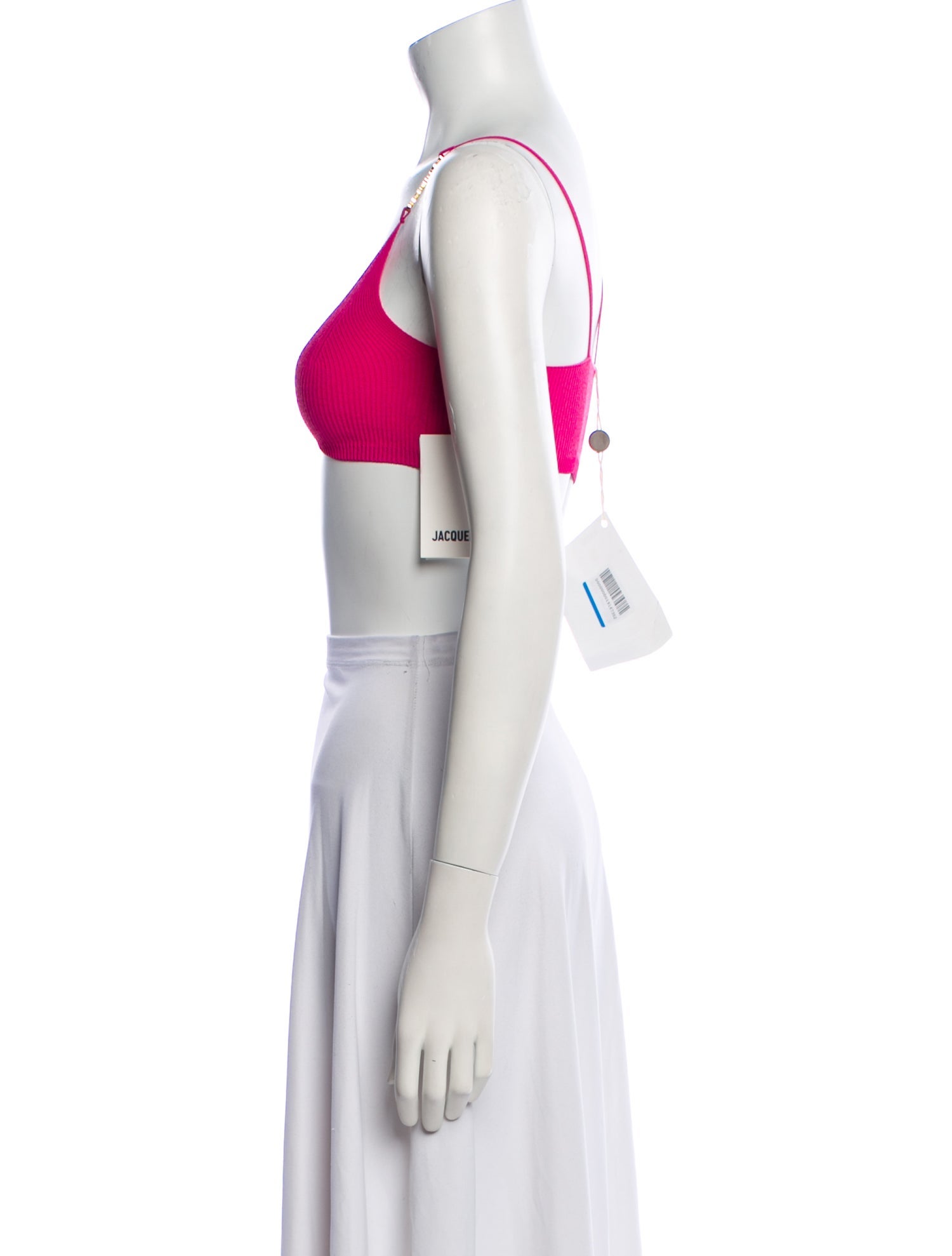 Jacquemus Scoop Neck Sleeveless Crop Top w/ Tags