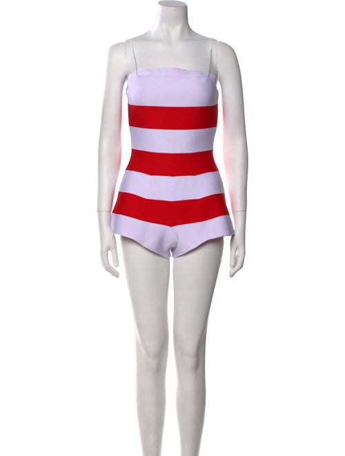 Jacquemus Alpaca Striped Romper