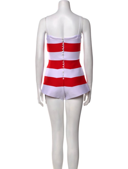 Jacquemus Alpaca Striped Romper