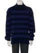 Jacquemus Striped Turtleneck Pullover