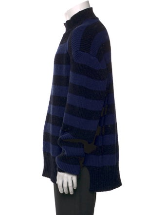 Jacquemus Striped Turtleneck Pullover