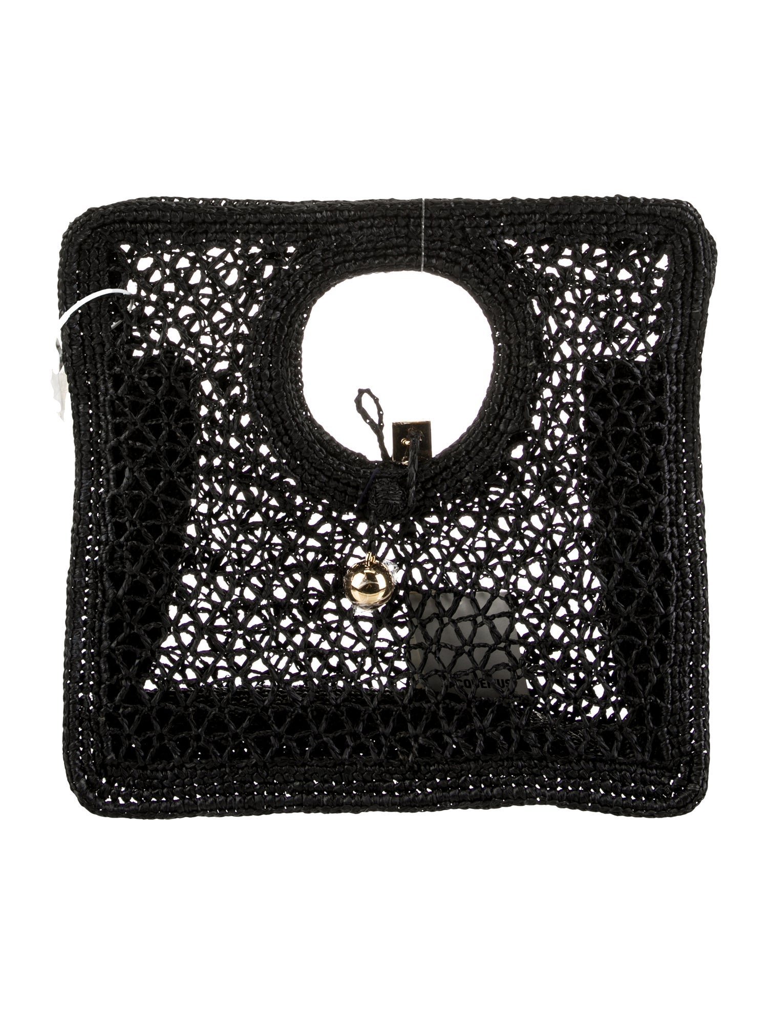 Fendi 2022 Nano Peekaboo Maxi Handle Bag - Yellow Handle