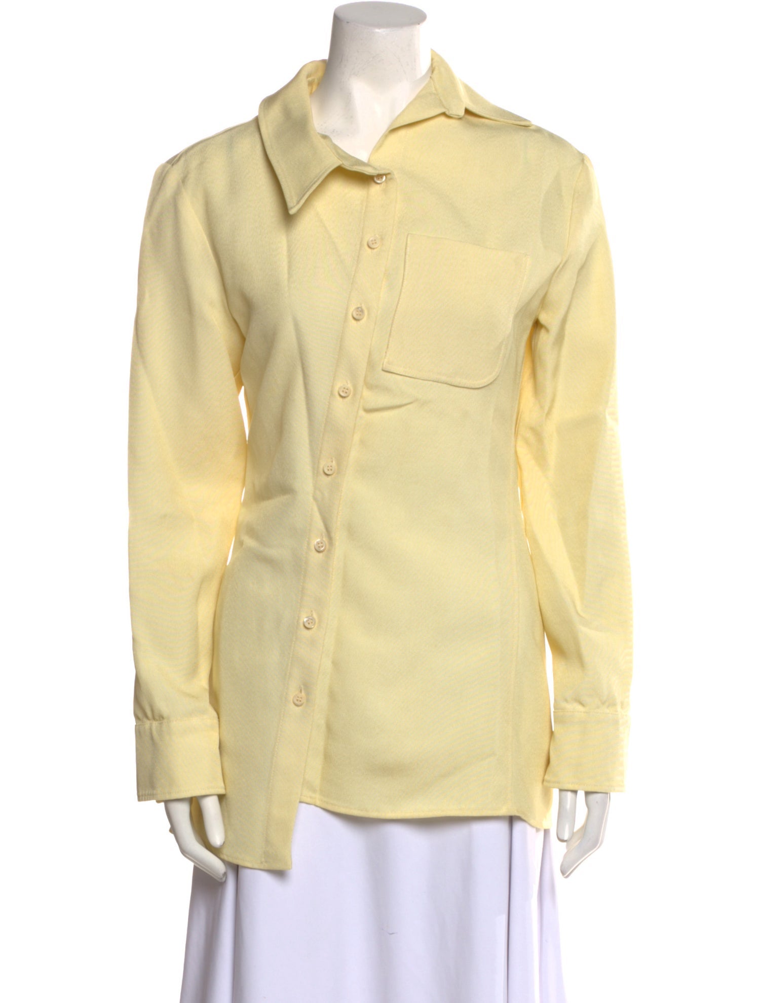 Jacquemus Long Sleeve Button-Up Top
