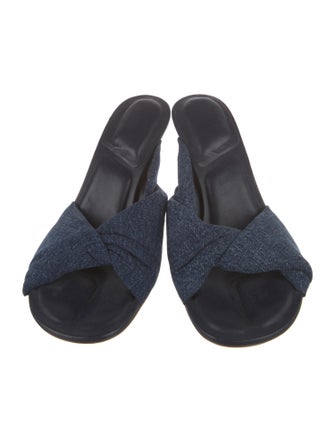Jacquemus Denim Slides