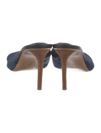 Jacquemus Denim Slides