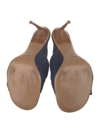 Jacquemus Denim Slides