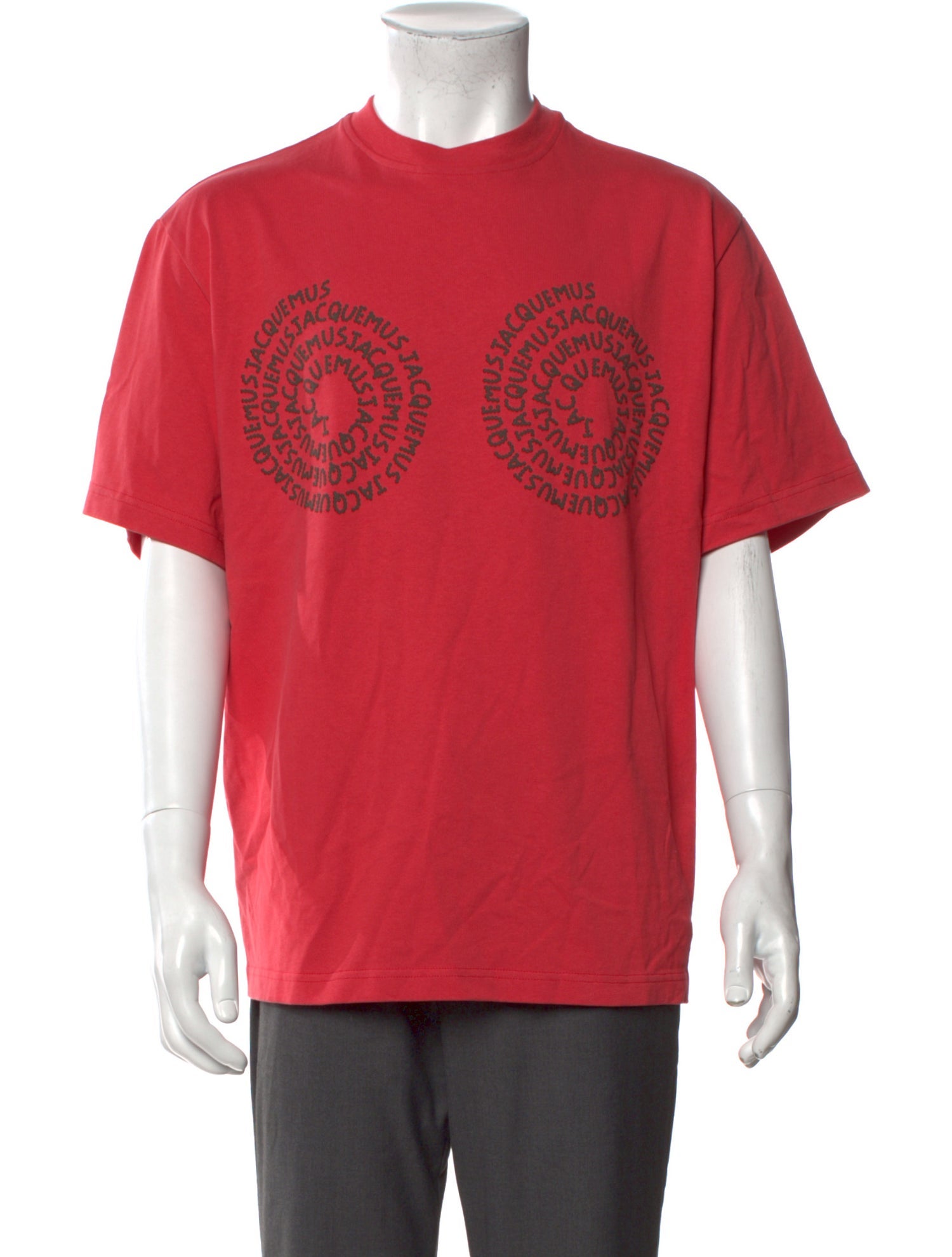 Jacquemus Graphic Print Crew Neck T-Shirt