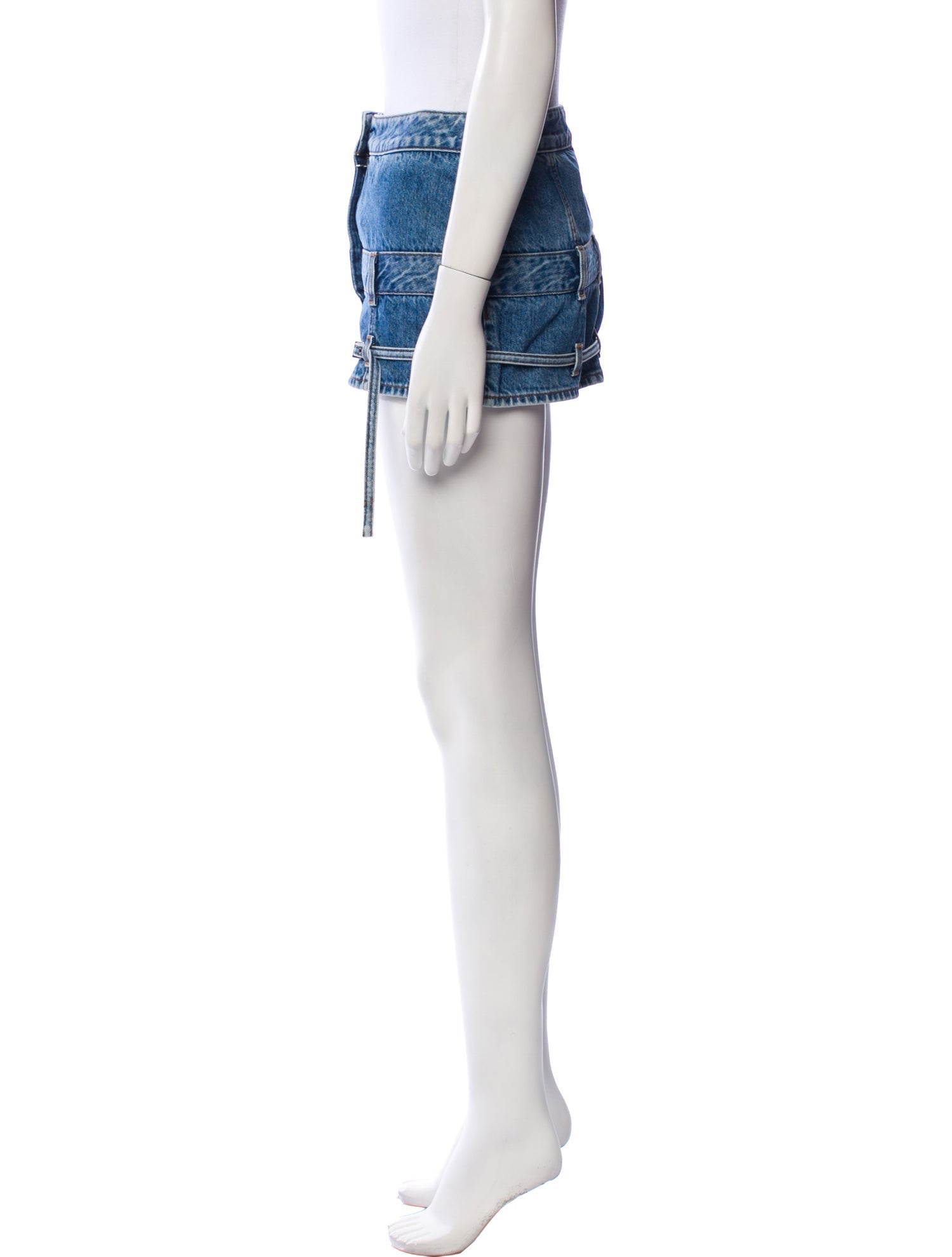 Jacquemus Distressed Accents Mini Skirt