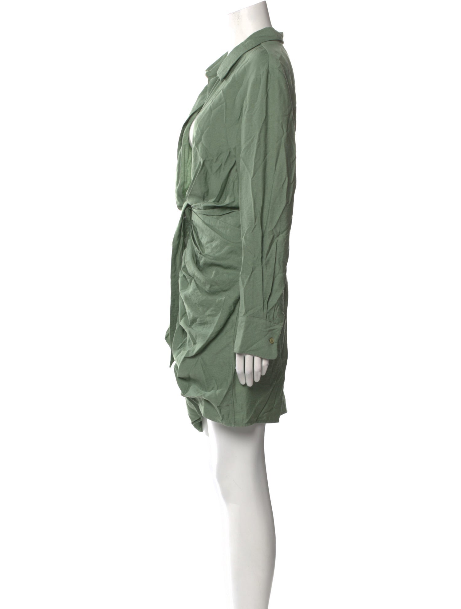 Jacquemus V-Neck Mini Dress