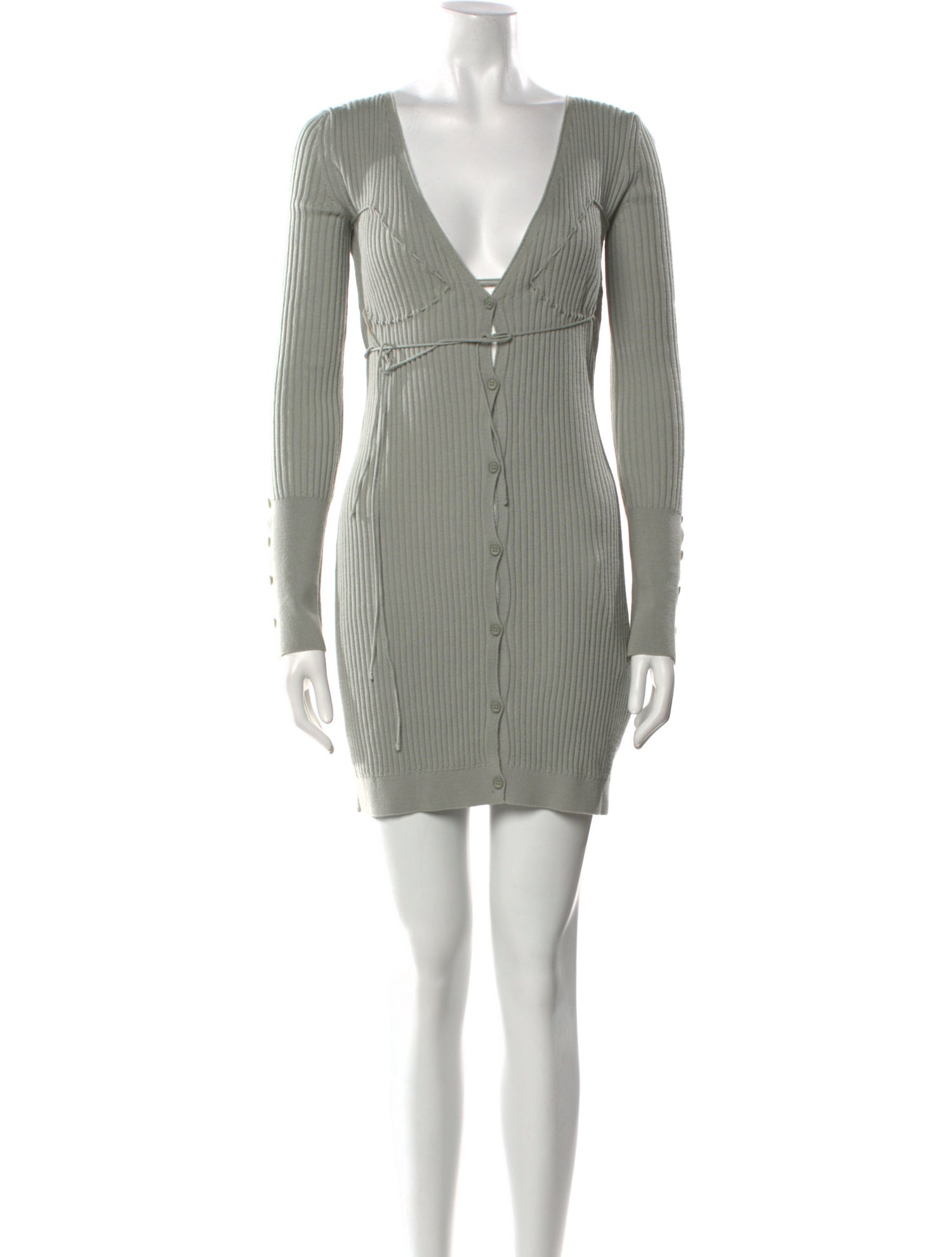 Jacquemus Merino Wool Mini Dress