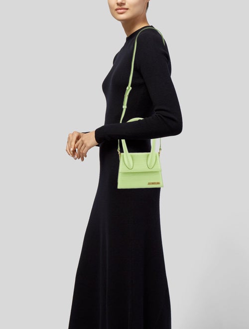 Jacquemus Embossed Leather Top Handle Bag