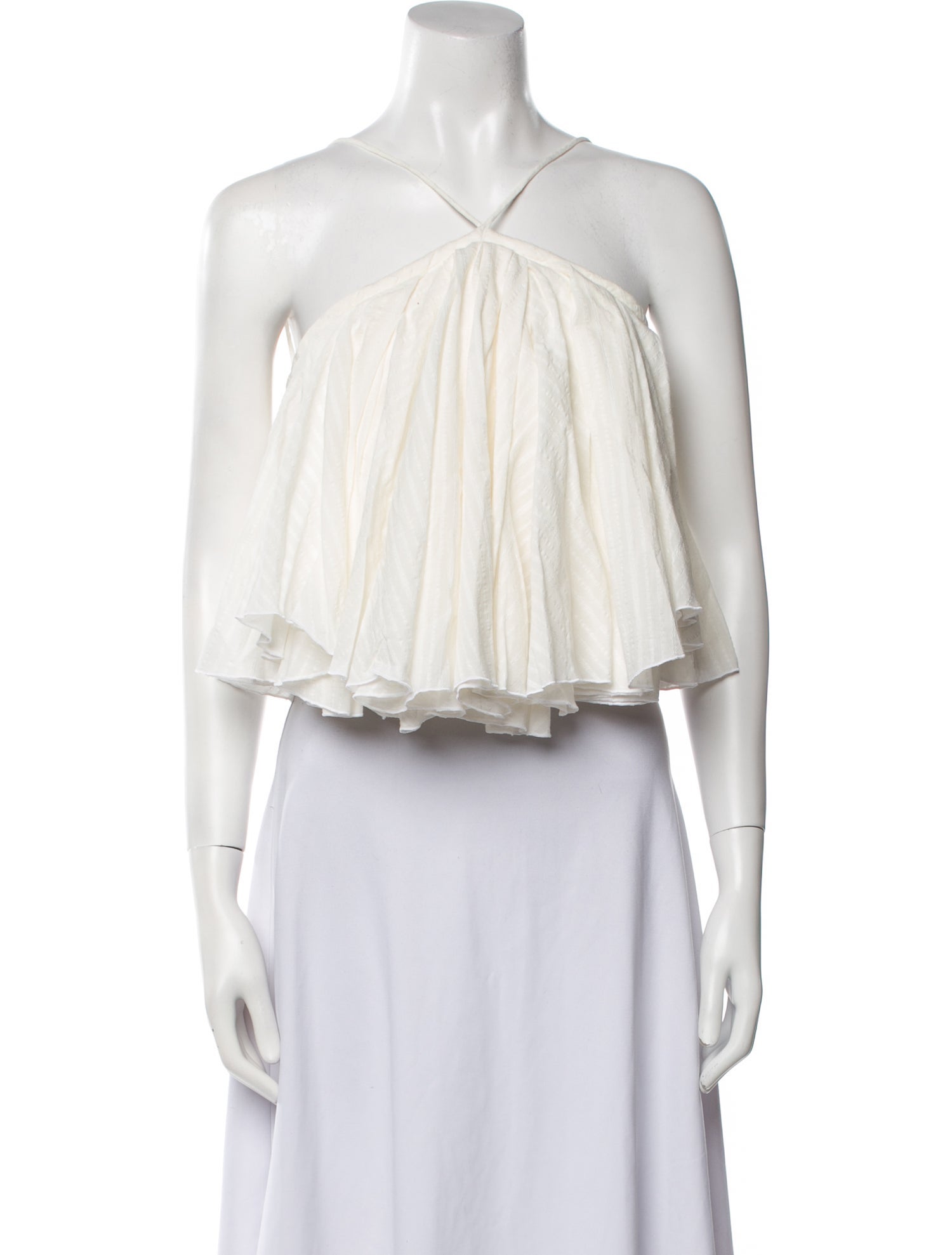 Jacquemus Strapless Crop Top