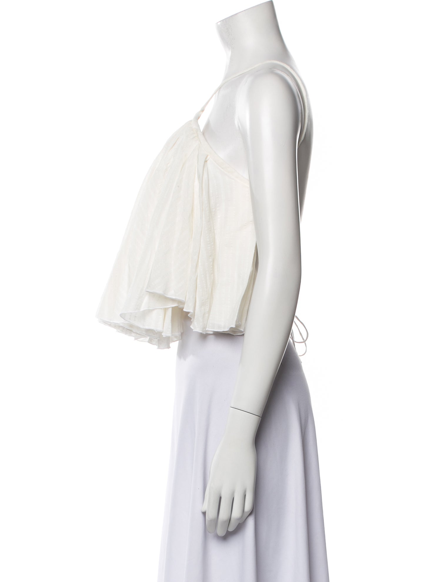 Jacquemus Strapless Crop Top