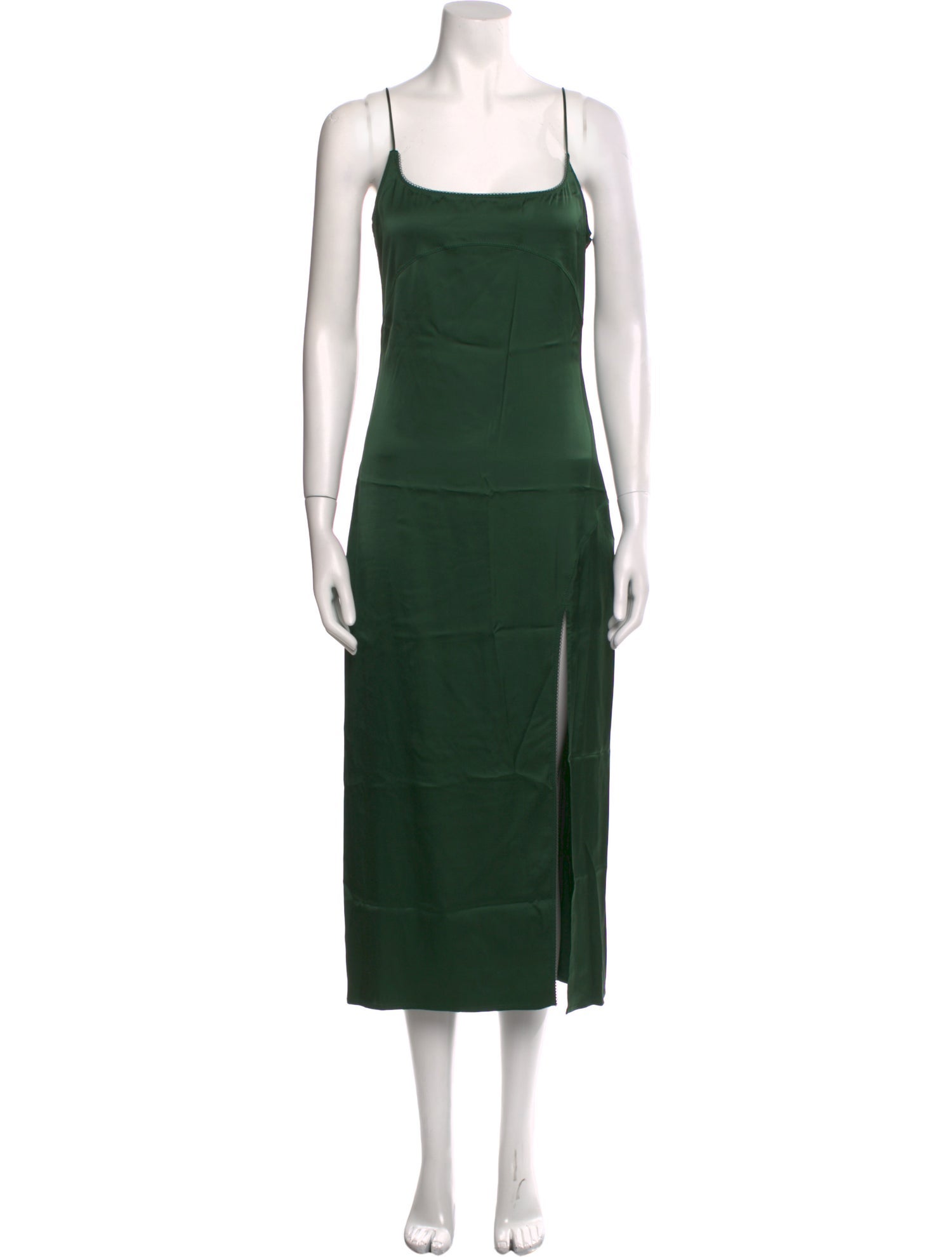 Jacquemus Square Neckline Long Dress