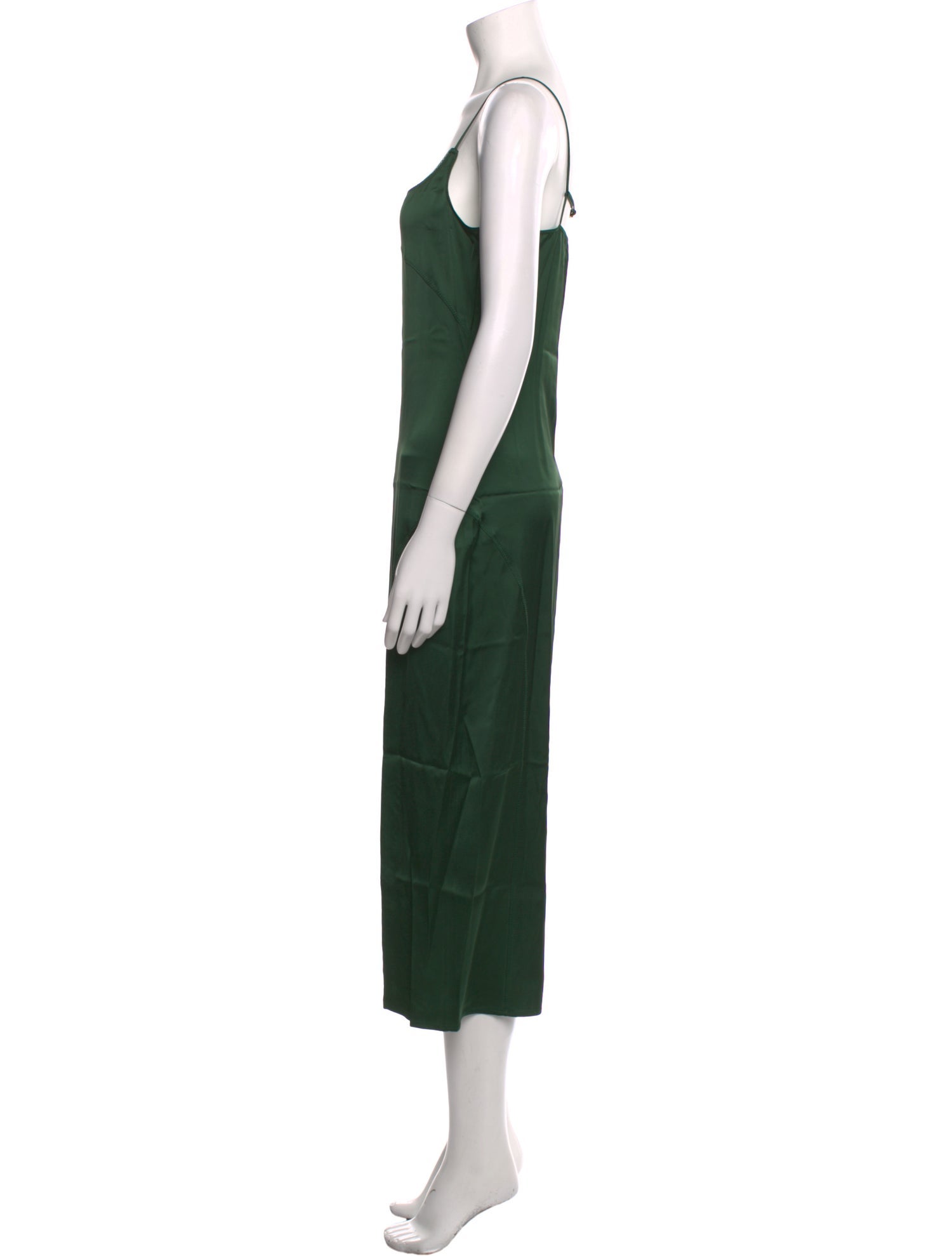 Jacquemus Square Neckline Long Dress