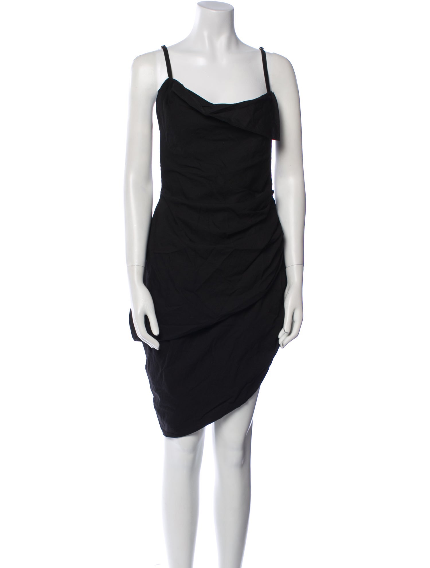 Jacquemus Cowl Neck Knee-Length Dress
