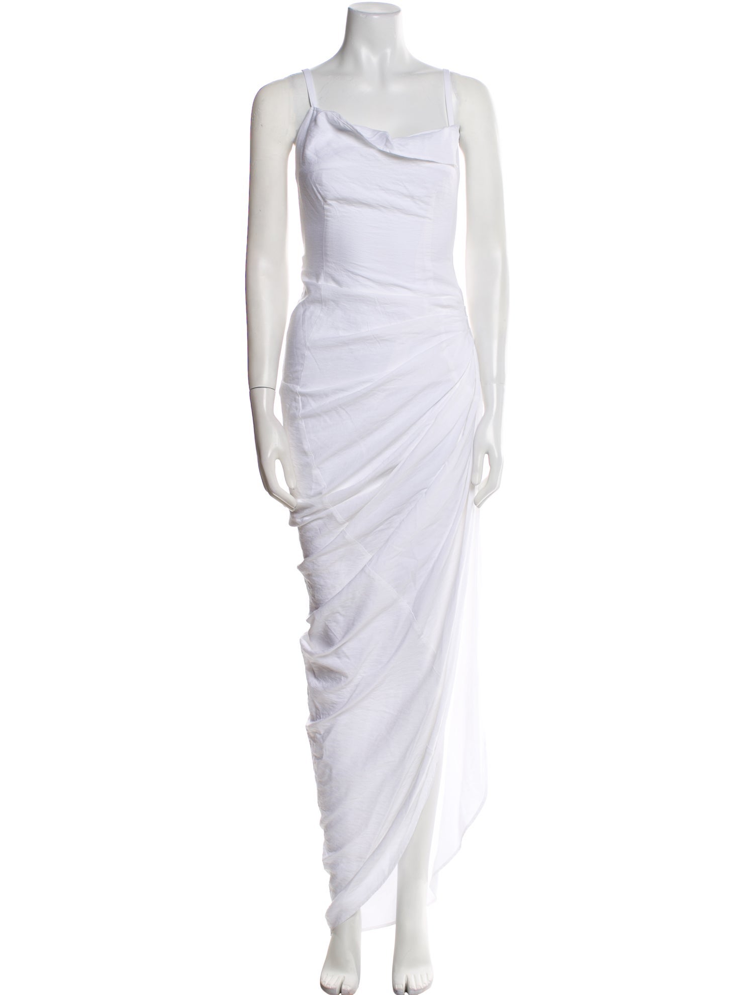 Jacquemus Cowl Neck Long Dress