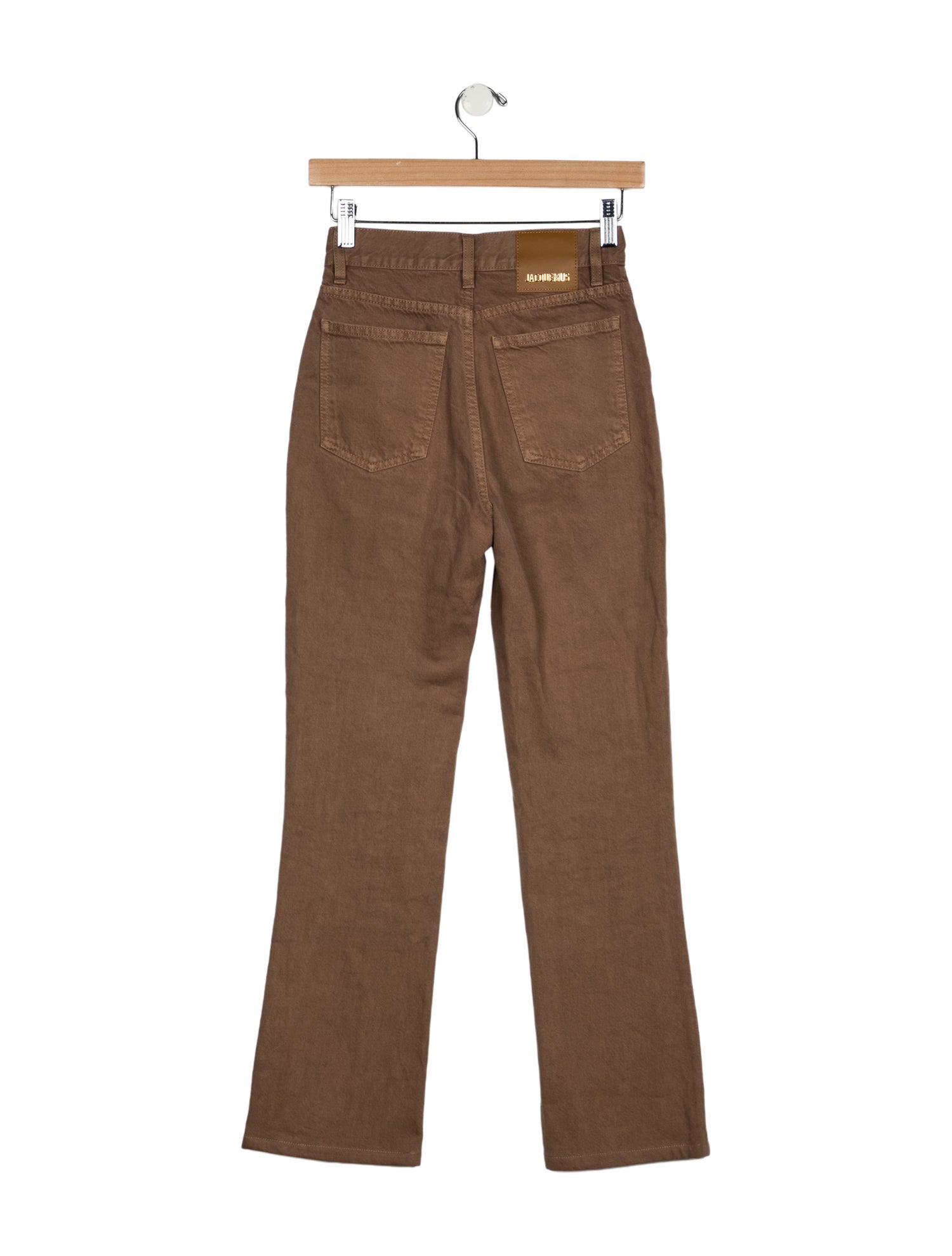 Jacquemus Mid-Rise Straight Leg Jeans