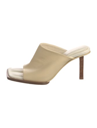 Jacquemus Leather Slides