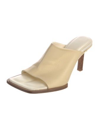 Jacquemus Leather Slides