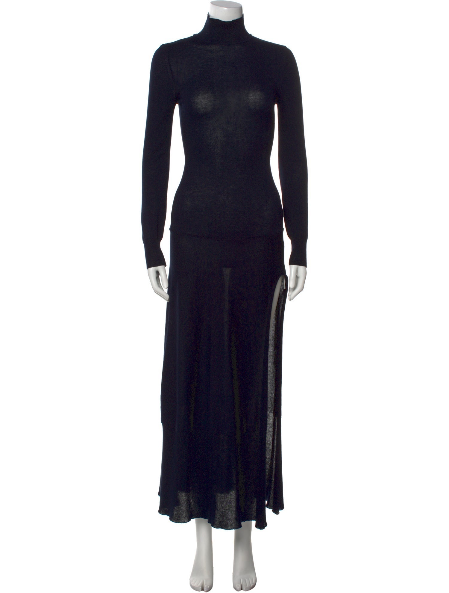 Jacquemus Turtleneck Long Dress